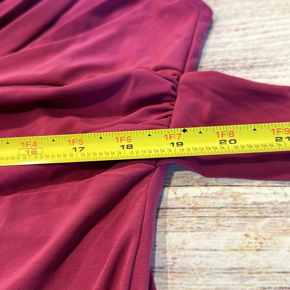 Love Squared • Berry Color Maxi Dress • Sz 2X • NWT! - Picture 14 of 15